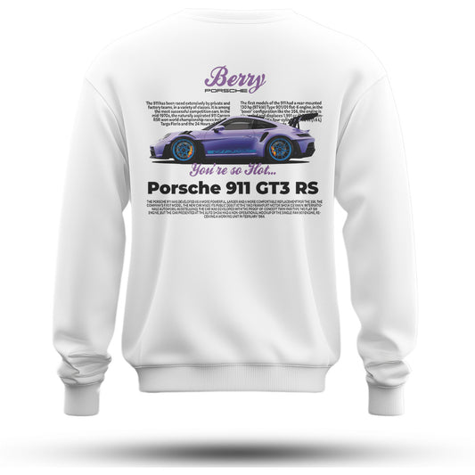 BERRY Baskılı Oversize Premium Sweatshirt