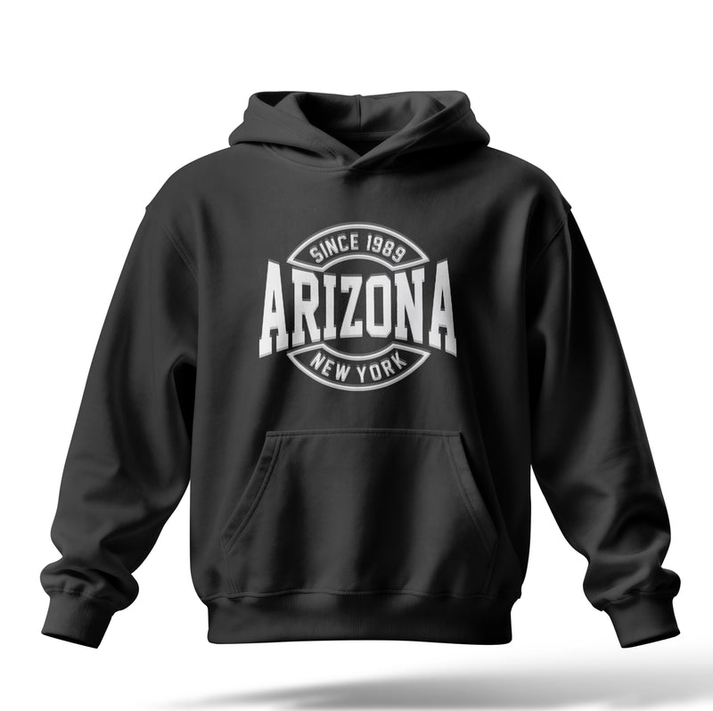 Arizona Baskılı Oversize Premium Hoodie