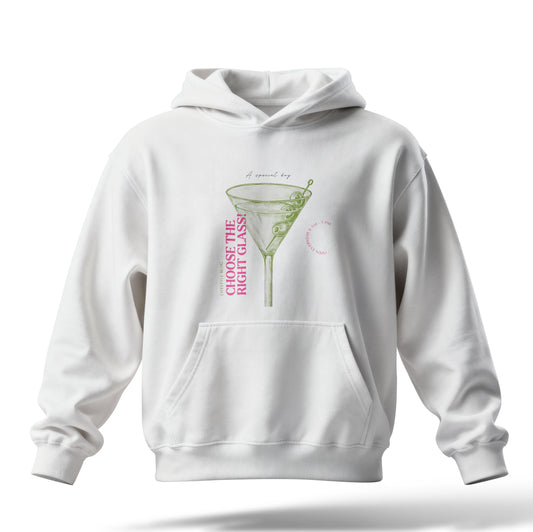 A Spacial Day Baskılı Oversize Premium Hoodie