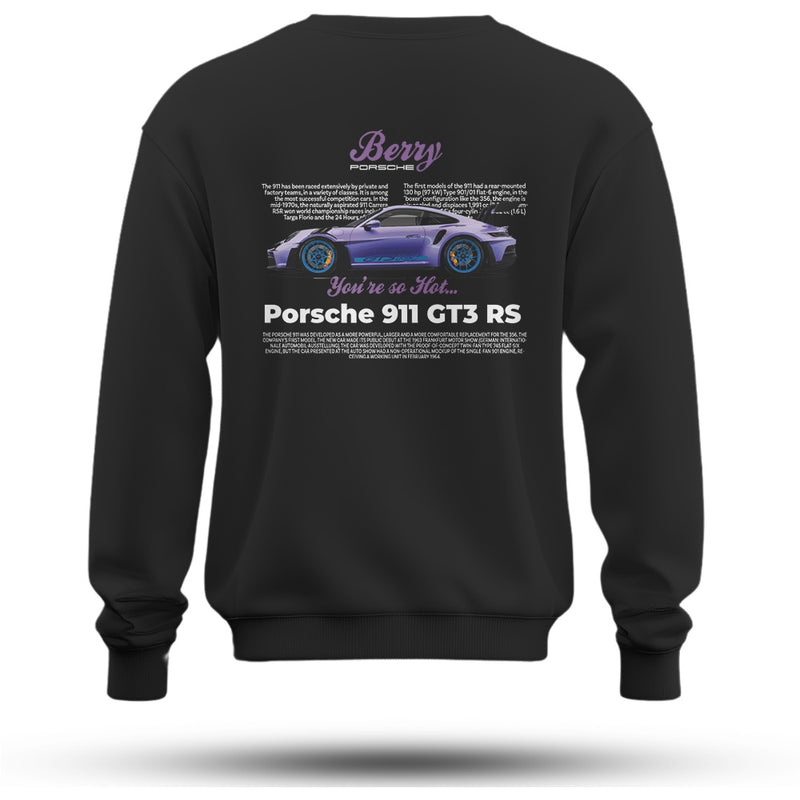 BERRY  Baskılı Oversize Premium Sweatshirt