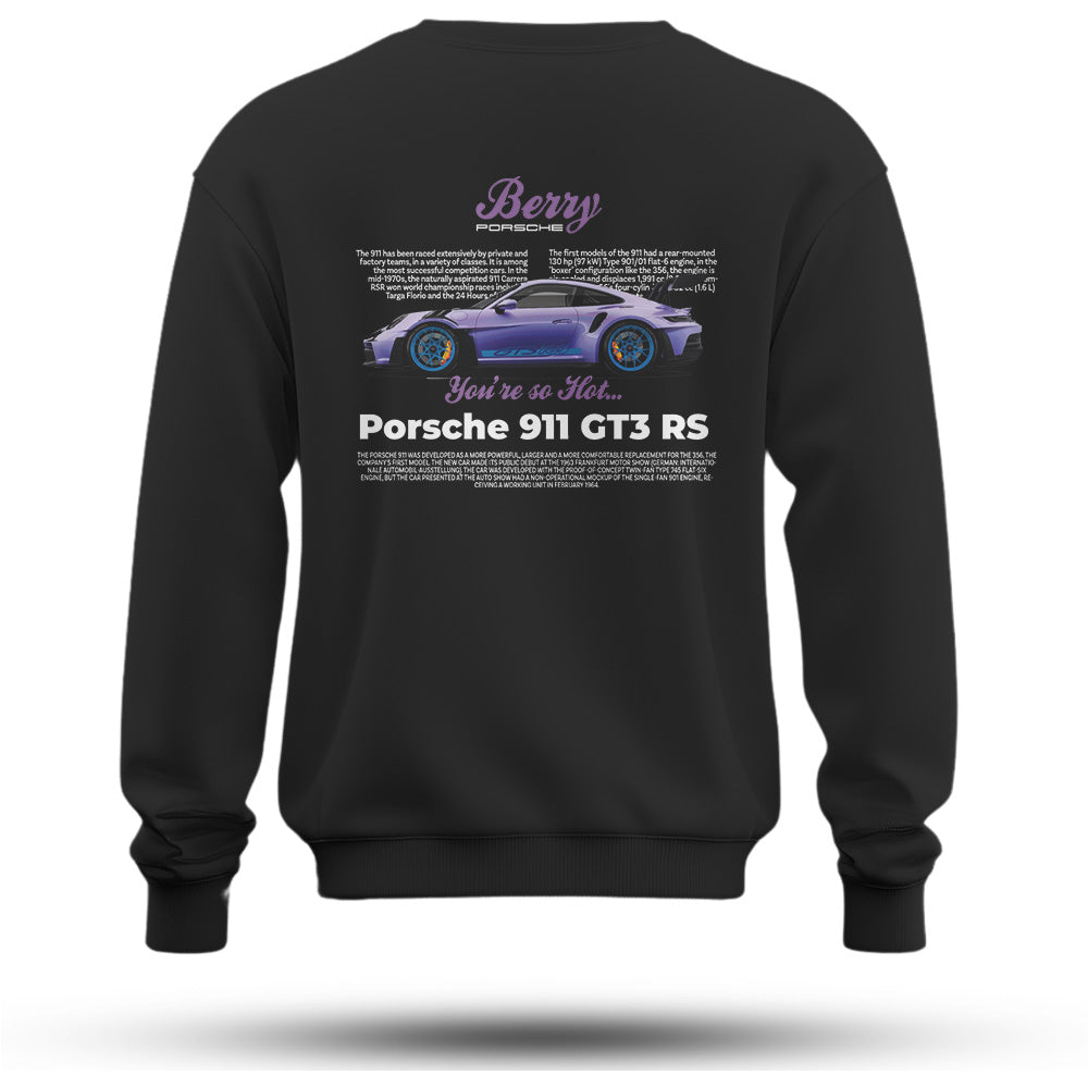 BERRY  Baskılı Oversize Premium Sweatshirt