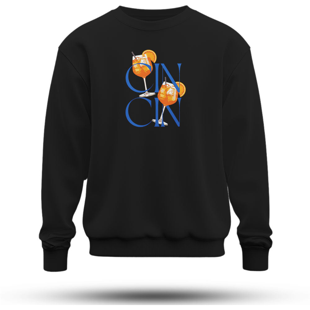 Cin Baskılı Oversize Premium Sweatshirt