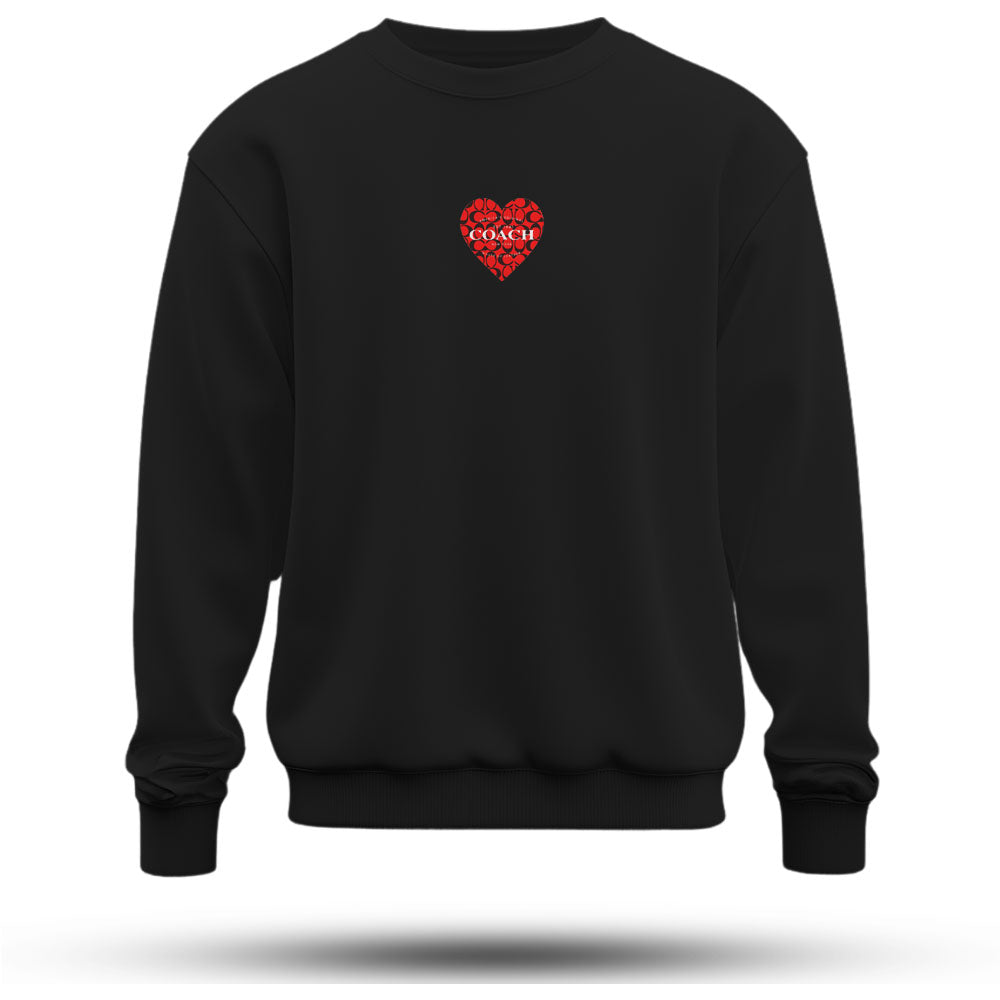 Coach Baskılı Oversize Premium Sweatshirt