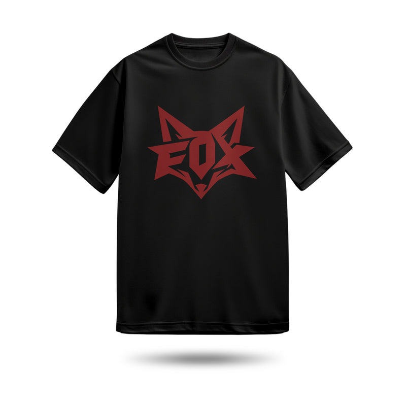 Fox Star Baskılı Oversize Premium Tişört