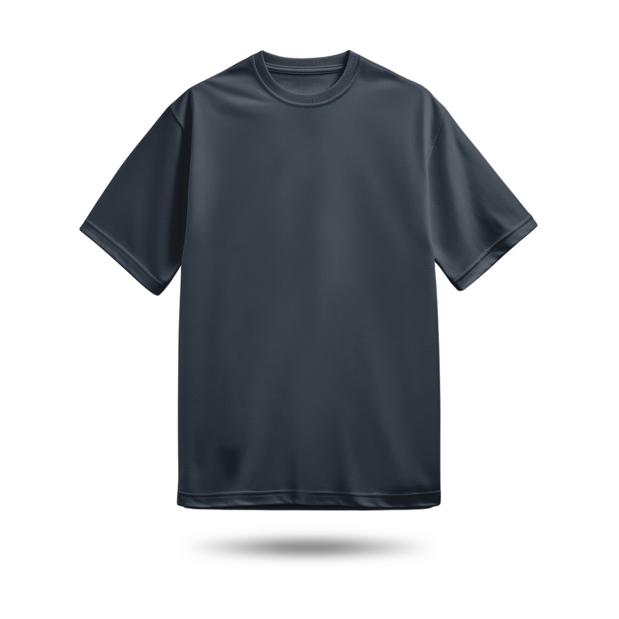 24/1 Oversize Unisex Tişört | 10 Renk Seçeneği - Füme