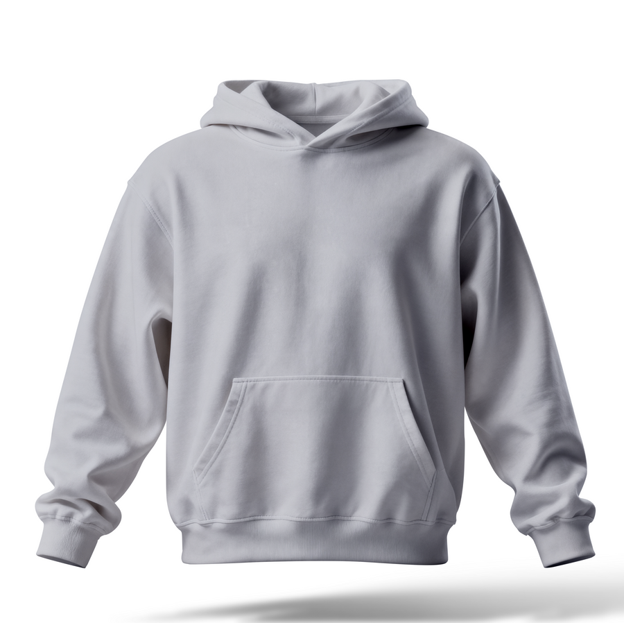 3 İplik Hoodie | 5'li Beden Paketi - Gri