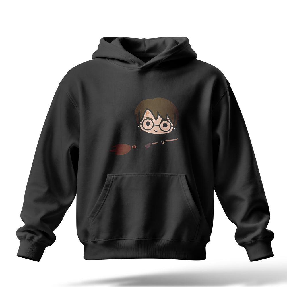 Harry Potter Baskılı Oversize Premium Hoodie