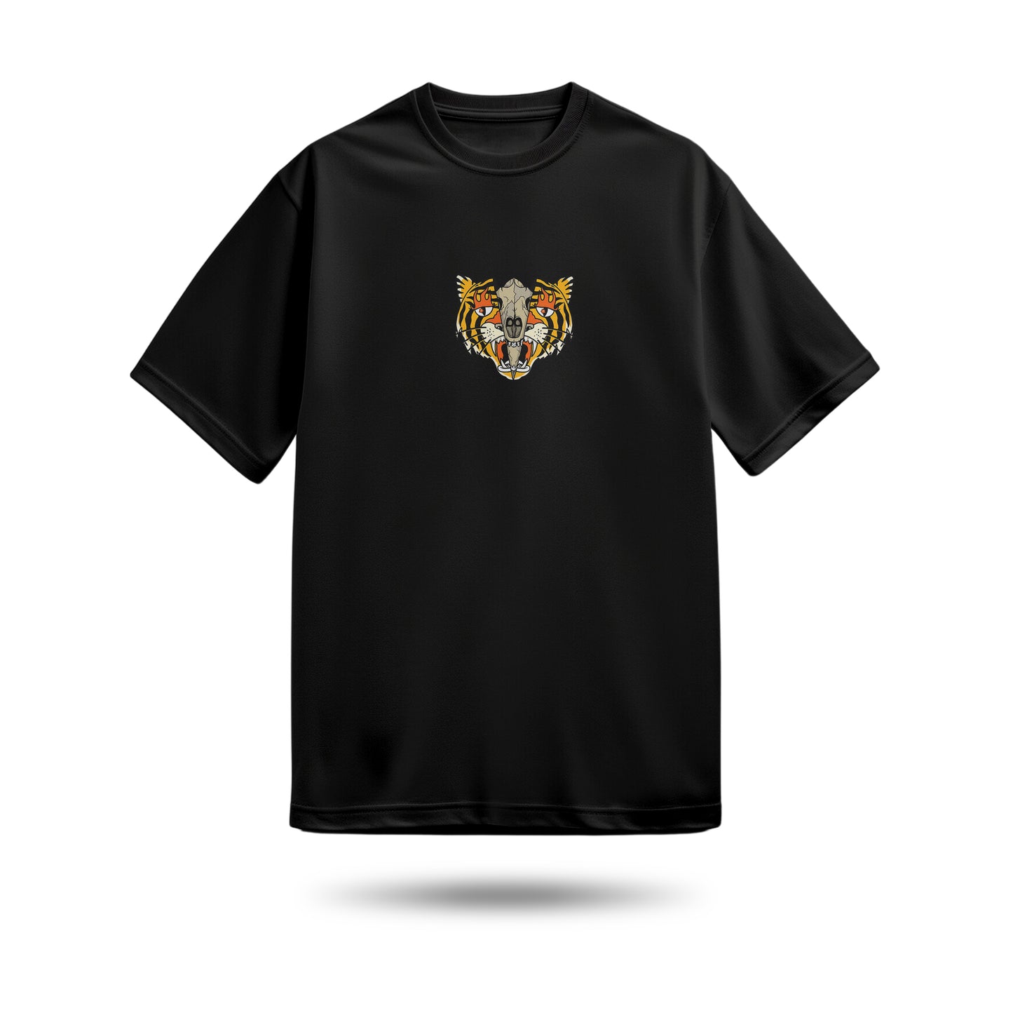 Tiger Baskılı Oversize Premium Tişört