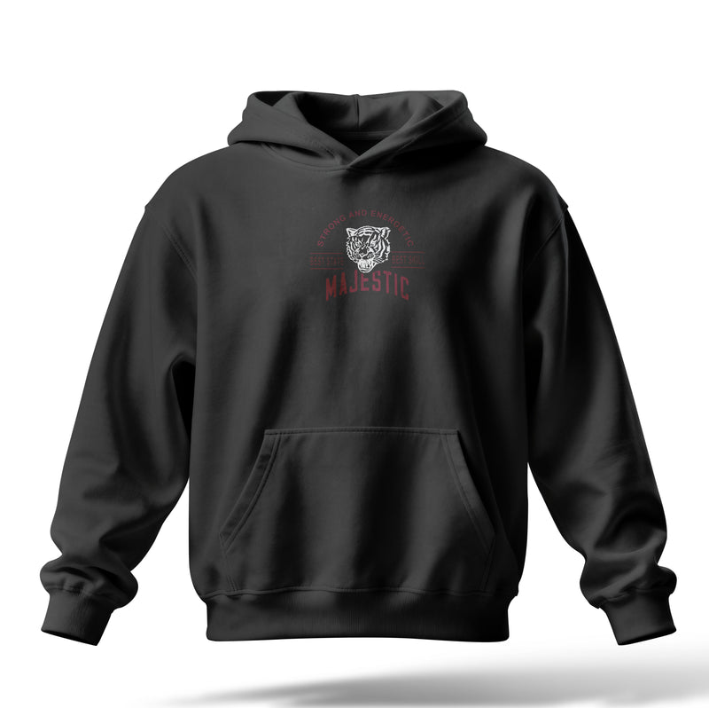 Majestic Baskılı Oversize Premium Hoodie