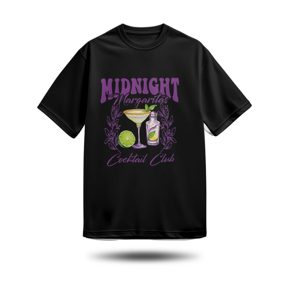 Mıdnight Baskılı Oversize Premium Tişört