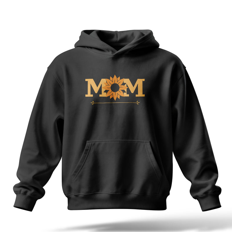 Mom Baskılı Oversize Premium Hoodie