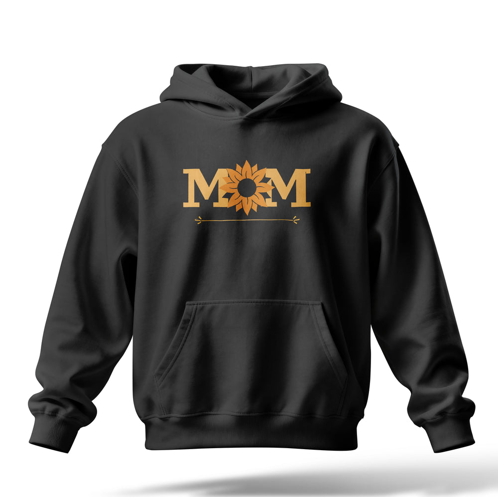 Mom Baskılı Oversize Premium Hoodie