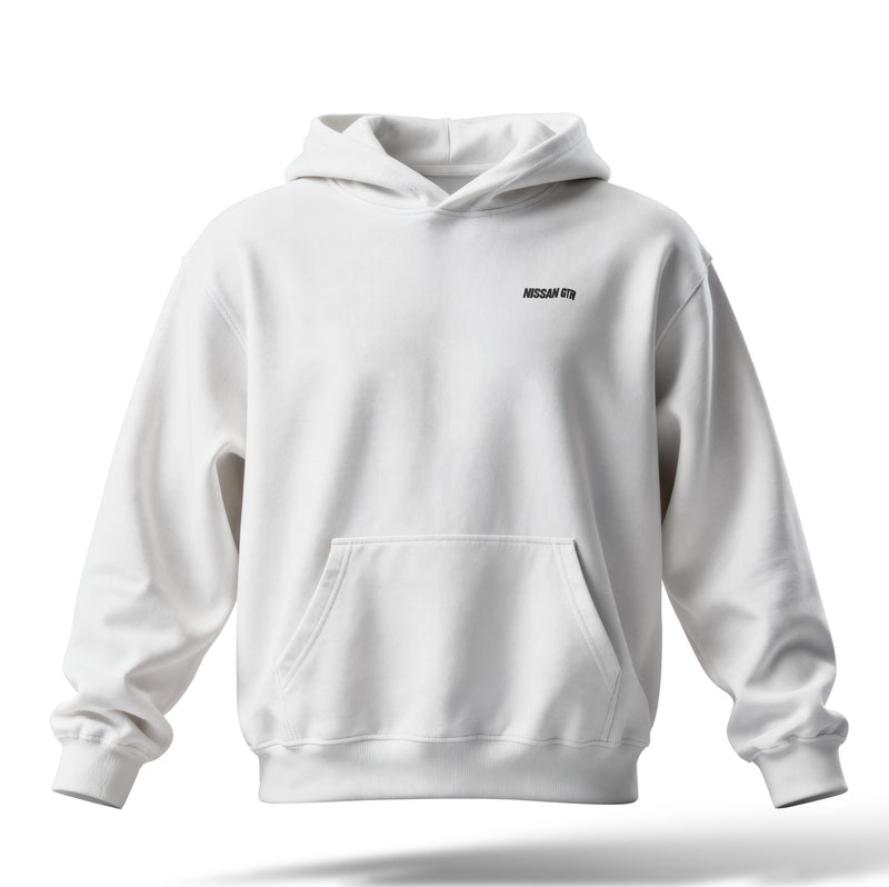 Skylıne Baskılı Oversize Premium Hoodie
