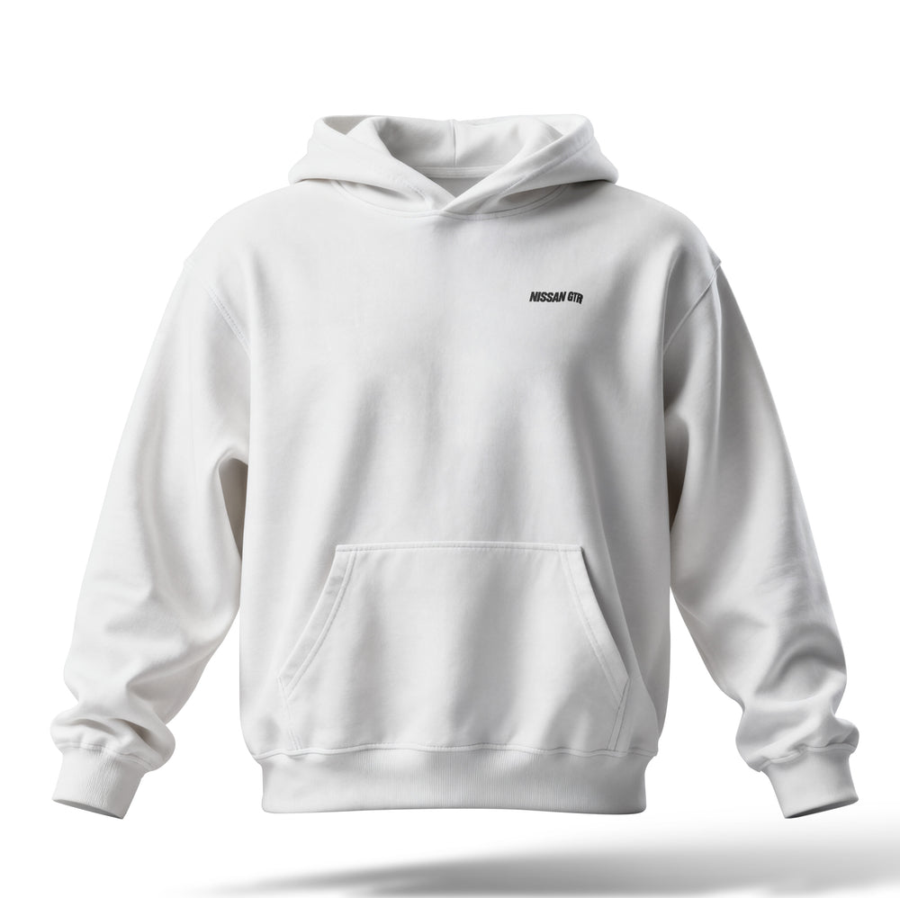 Skylıne Baskılı Oversize Premium Hoodie