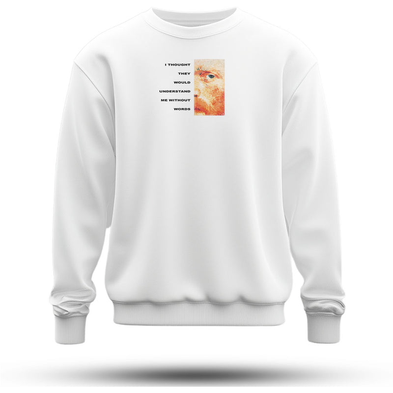 Van Gogh Baskılı Oversize Premium Sweatshirt